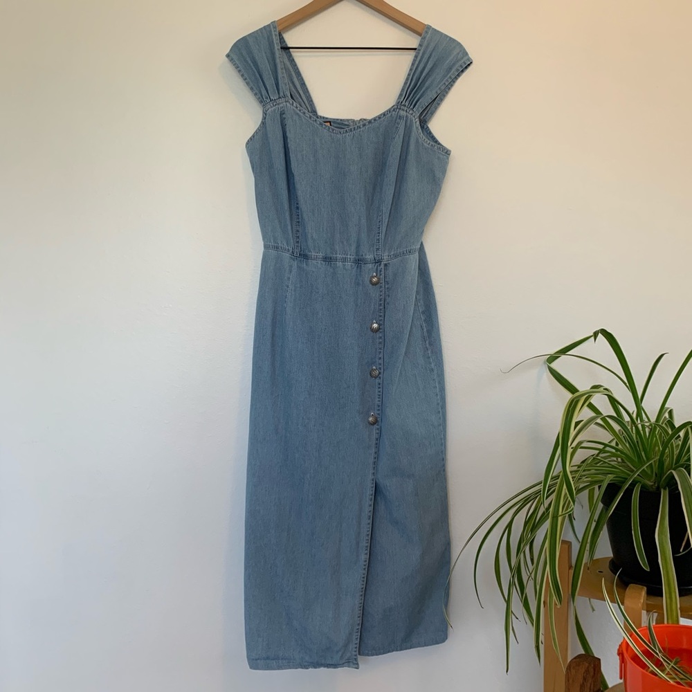 Denim dress